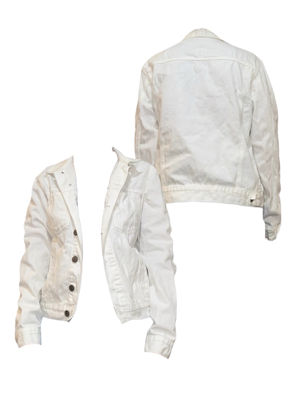 White Denim Jacket